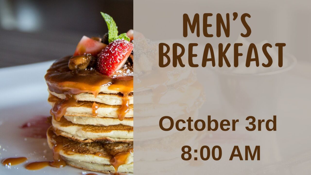 oct 3rd mens breakfast